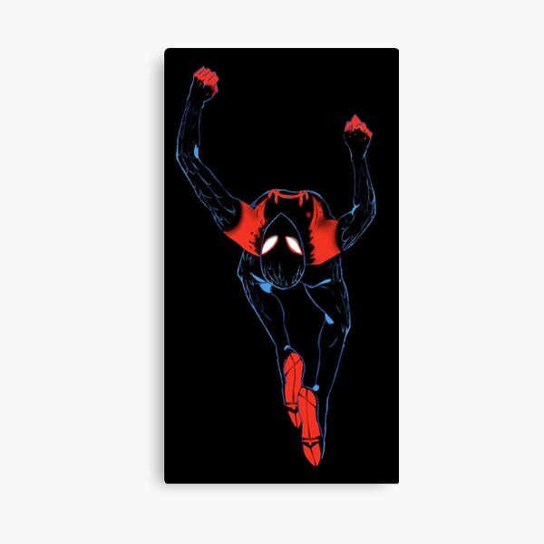 Lienzos Spider Man Redbubble - entré al universo de spiderman en roblox roblox spider verse