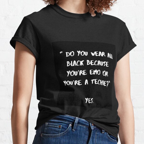 Behind The Scenes T Shirts Redbubble - e black emo shirt with red undershirt and patter roblox