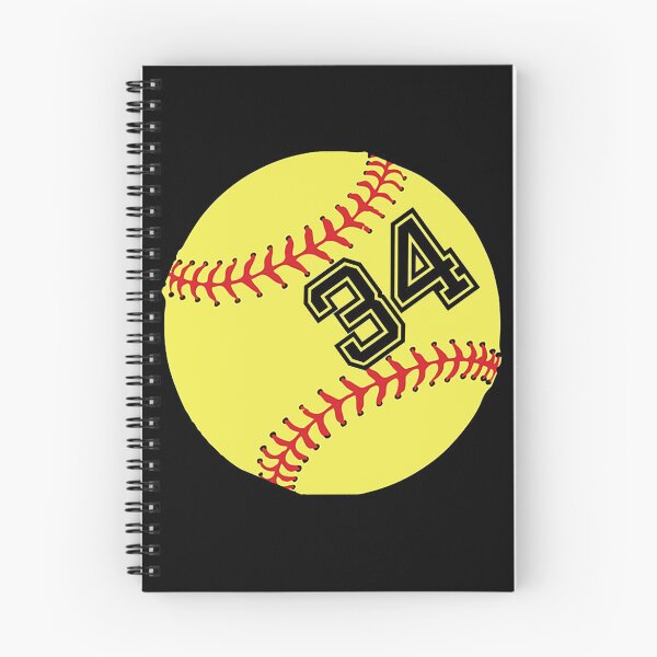 Item preview, Softball Player Jersey No 34 Back Number #34 Ball Sport Sticker Gift designed and sold by theshirtinator.