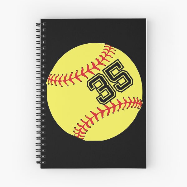 Item preview, Softball Player Jersey No 35 Back Number #35 Ball Sport Sticker Gift designed and sold by theshirtinator.