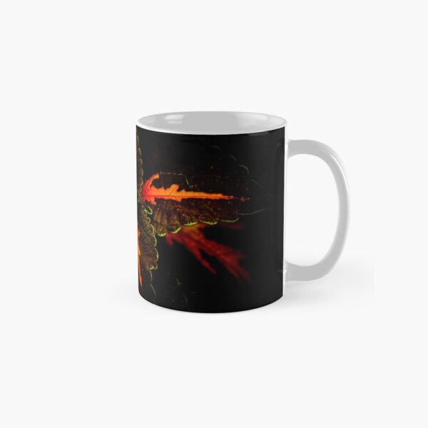 Shadow Green Leaves Classic Mug