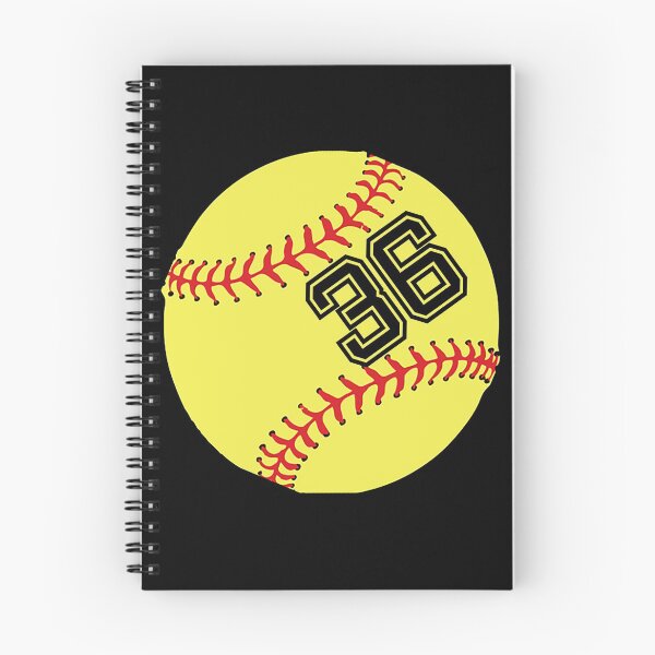 Item preview, Softball Player Jersey No 36 Back Number #36 Ball Sport Sticker Gift designed and sold by theshirtinator.