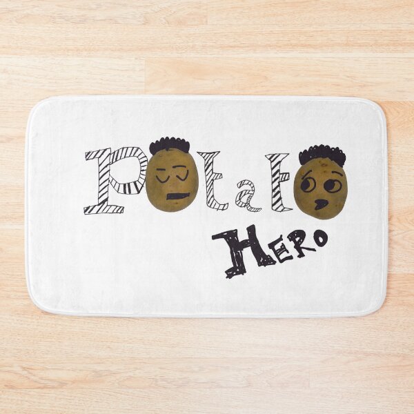 Item preview, potato hero most uncommon design Social Satire tell me || potato hero  designed and sold by KARTICK DUTTA.