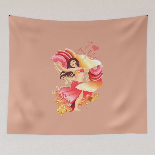 Item preview, Bellydancer - fan veils designed and sold by Anna R. Carrino.