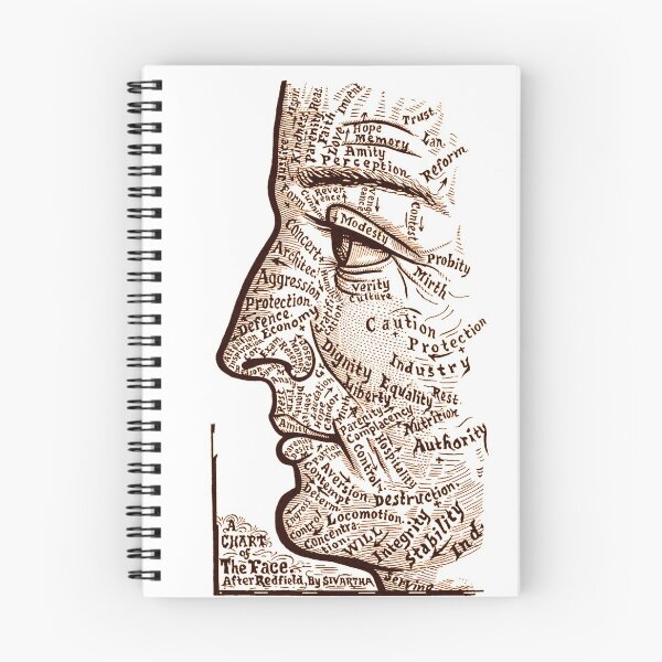 Item preview, face chart illustration print art designed and sold by printzshop.