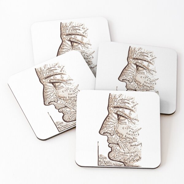 Item preview, face chart illustration print art designed and sold by printzshop.