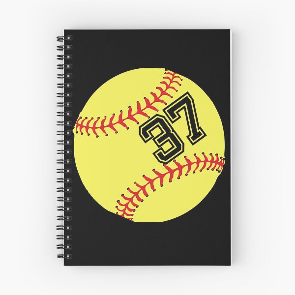 Item preview, Softball Player Jersey No 37 Back Number #37 Ball Sport Sticker Gift designed and sold by theshirtinator.