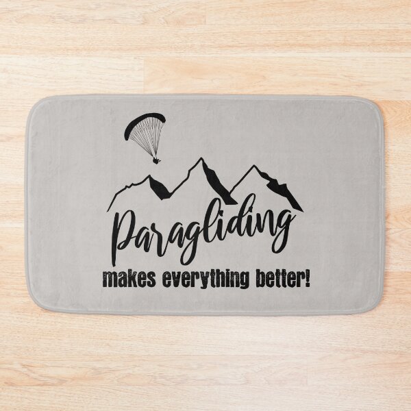 Item preview, Paraglidng makes everything better! Paragliding paraglider parachute designed and sold by VollNiceDesign.