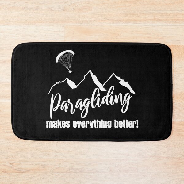 Item preview, Eat Sleep Fly Repeat! Paragliding paraglider parachute designed and sold by VollNiceDesign.