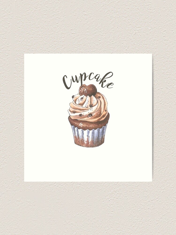 Thumbnail 1 von 3, Kunstdruck, Cupcake designt und verkauft von OtterFactory.