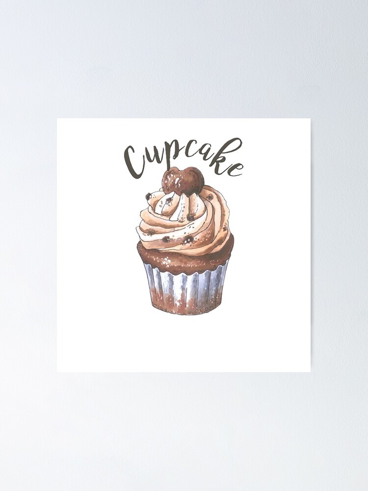 Thumbnail 1 of 3, Poster, Cupcake designed and sold by OtterFactory.