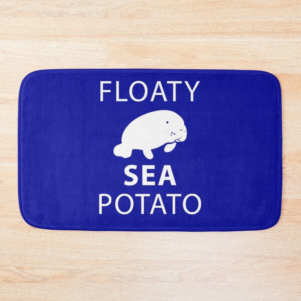 Item preview, Floaty Sea Potato Funny Manatee designed and sold by deichmonster.