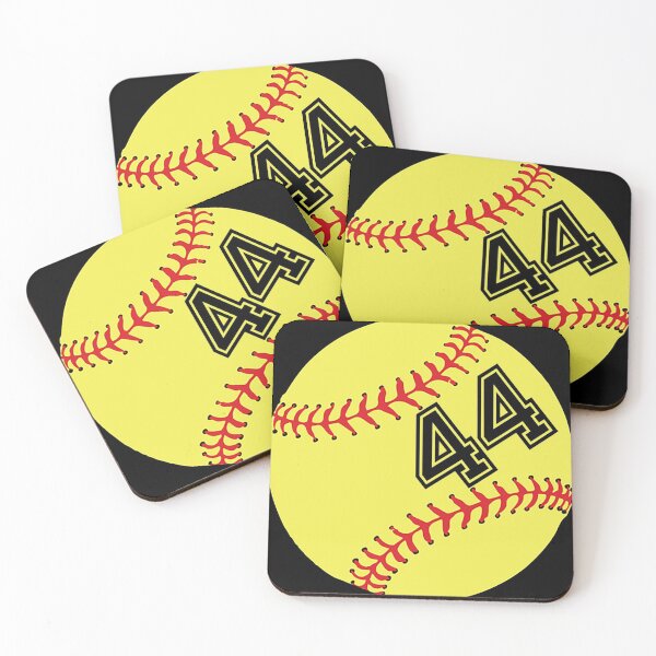 Item preview, Softball Player Jersey No 44 Back Number #44 Ball Sport Sticker Gift designed and sold by theshirtinator.