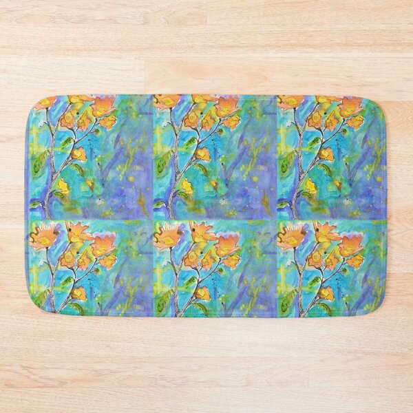 Item preview, Inky Orange Flowers designed and sold by Kyleacharisse.