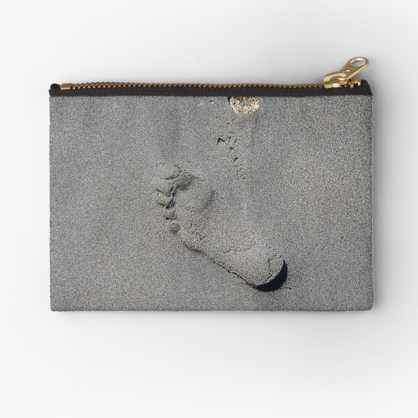 leave only footprints Zipper Pouch