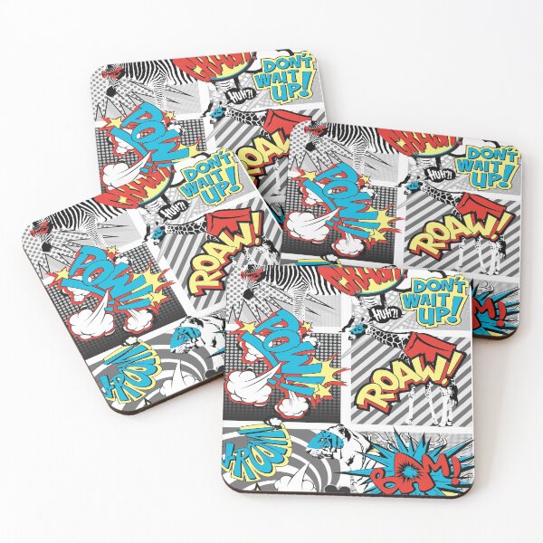 Item preview, Super Hero Animal Pop Art Comic designed and sold by mehdi-bianco.