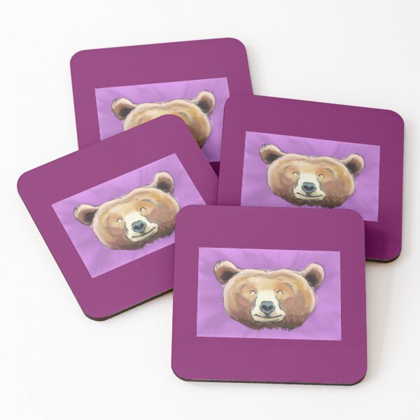 Item preview, Big Ol' Happy Brown Bear designed and sold by sneercampaign.