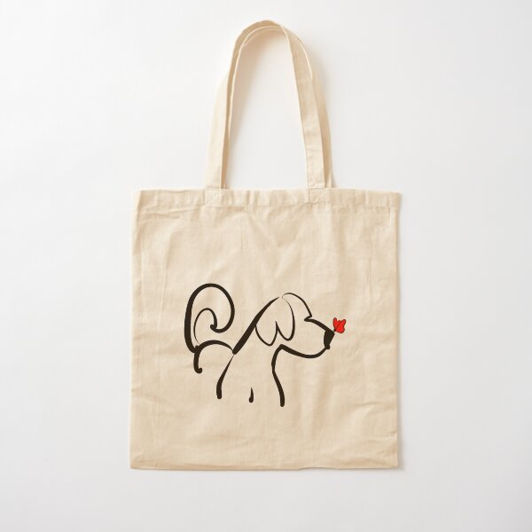 Tote bag clearance with dog design