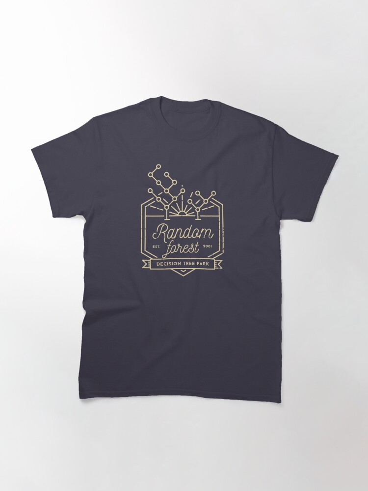 Alternate view of Random forest (Yellow lines) Classic T-Shirt