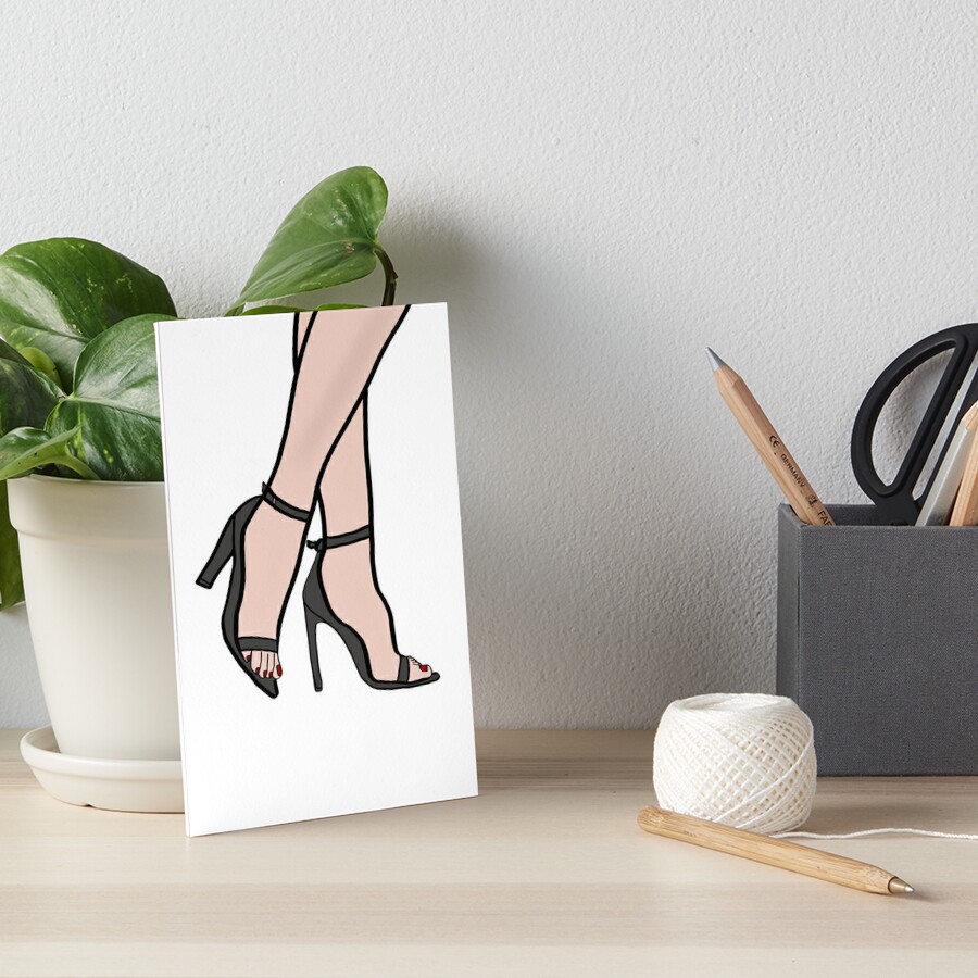 Sexy Legs Art Board Print For Sale By Squeakygirl16 Redbubble