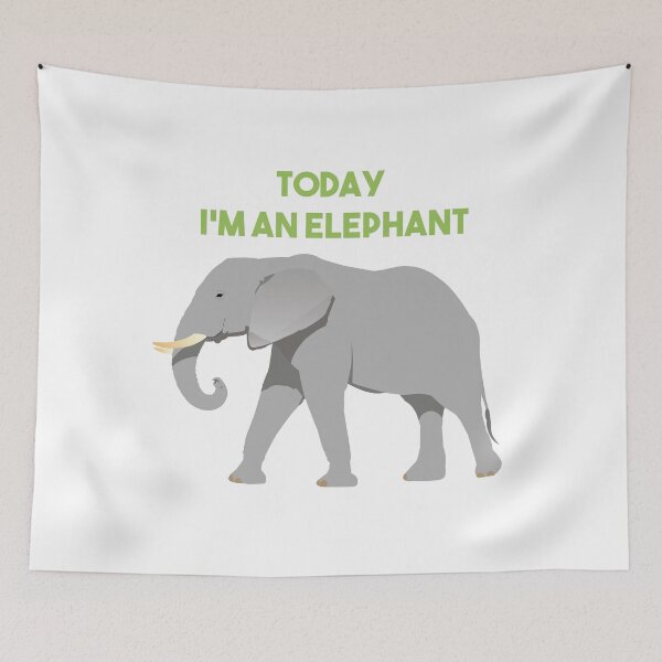 Item preview, Today I'm an Elephant designed and sold by NorseTech.