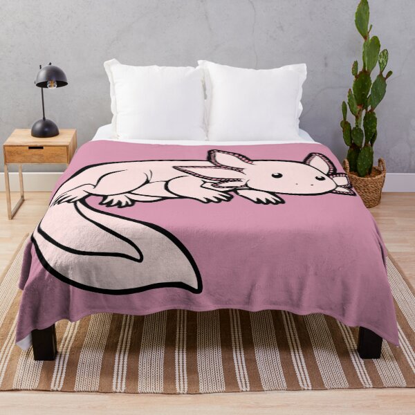 Item preview, Pink Axolotl Salamander Newt designed and sold by Pink Pineapple Works.