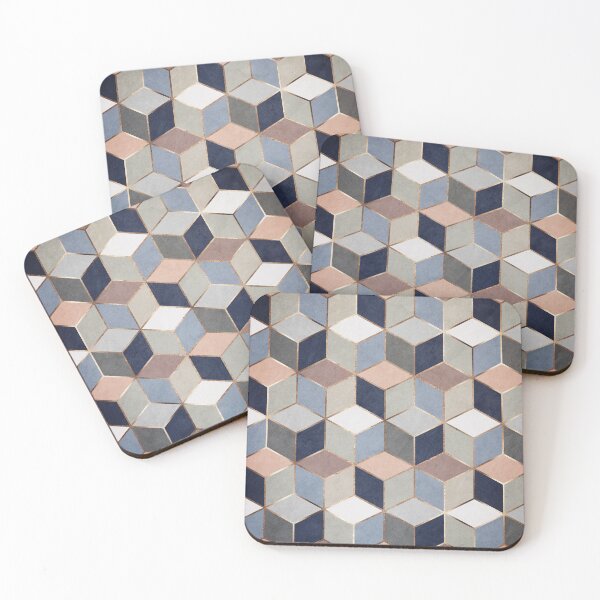 Item preview, Geometric - Colorful Cubes designed and sold by ArenaArts.