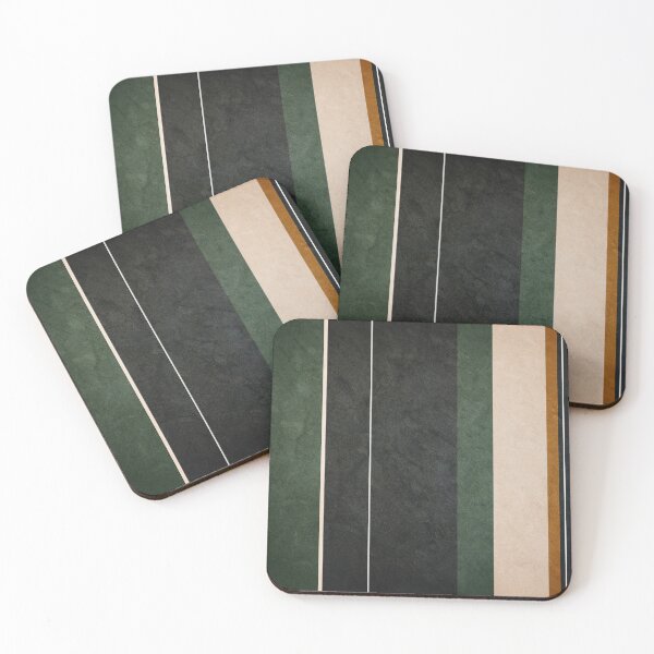 Item preview, Modern - Green Stripes designed and sold by ArenaArts.