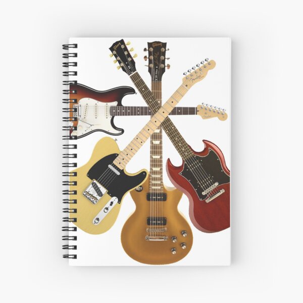 GUITAR GUITAR Spiral Notebook