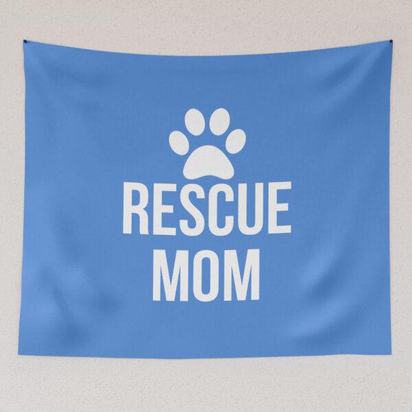 Item preview, Rescue Mom Puppy Dog Paw designed and sold by SwagHut.