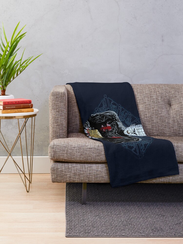 Alternate view of Hellraiser: Pinhead Cenobite Throw Blanket