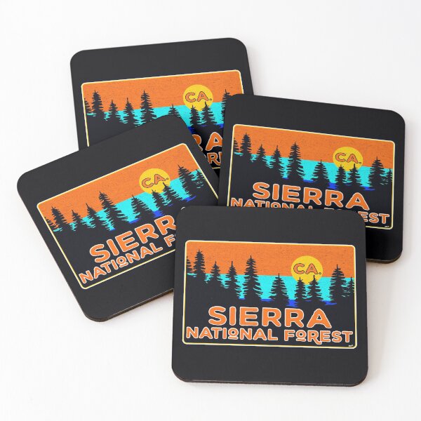 Item preview, Sierra National Forest California Laptop Luggage Bumper designed and sold by DESTINATIONS DECAL.