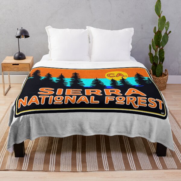 Item preview, Sierra National Forest California Laptop Luggage Bumper designed and sold by DESTINATIONS DECAL.