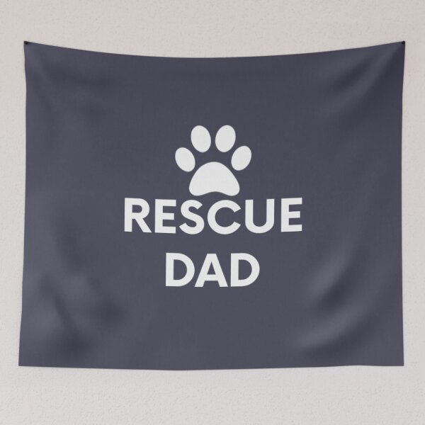 Item preview, Rescue Dad Puppy Dog Paw designed and sold by SwagHut.