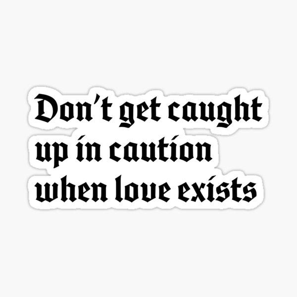 Dermot Kennedy - Shelter (Lyrics) Sticker