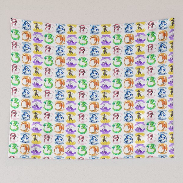Item preview, Rainbow Dragons designed and sold by Lilbobtail.