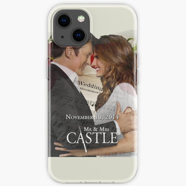 Caskett Wedding iPhone Soft Case