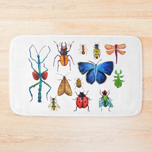 Item preview, Entomology (white) designed and sold by laurafinnegan.