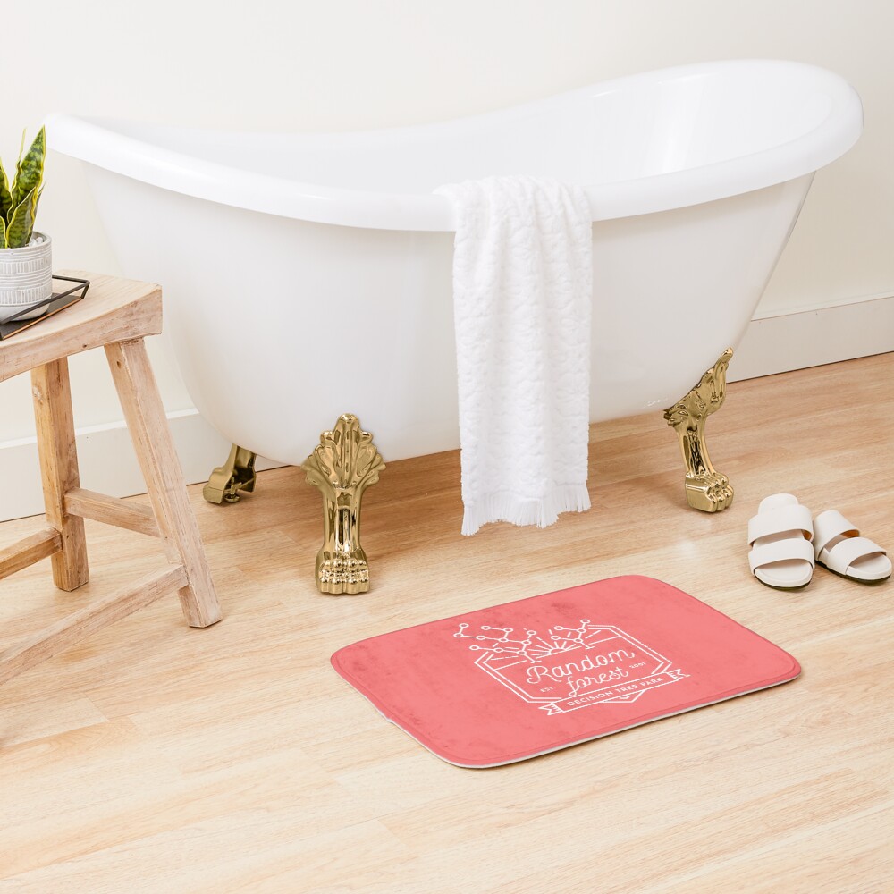 Item preview, Bath Mat designed and sold by visualizards.