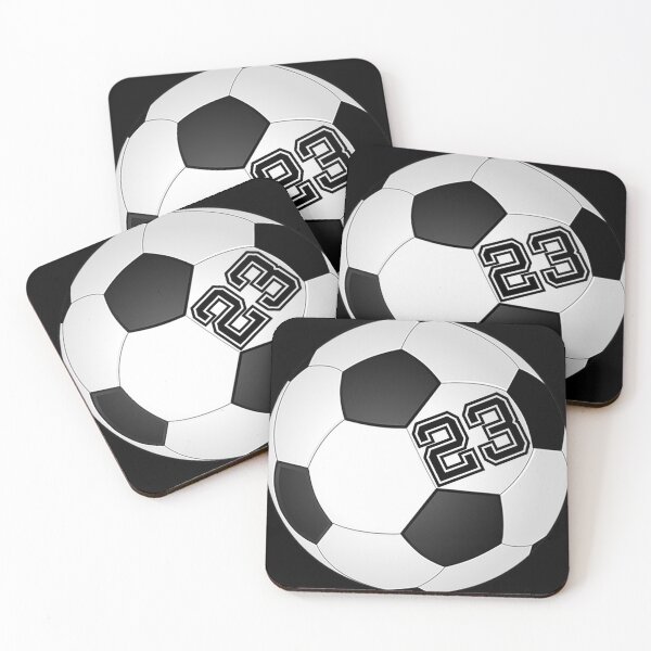 Item preview, Football Soccer Player Jersey No 23 Back Number #23 Ball Sport Sticker Gift designed and sold by theshirtinator.