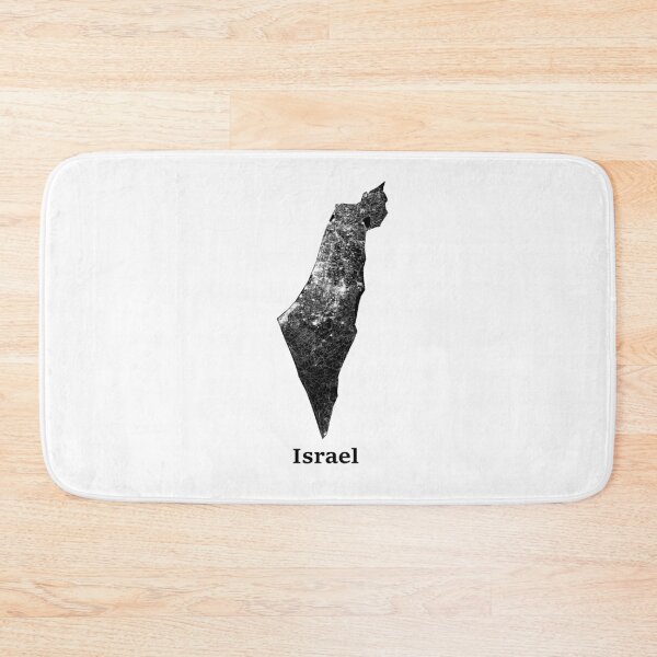 Item preview, Israel Street Map Art designed and sold by AmazingMapArt.