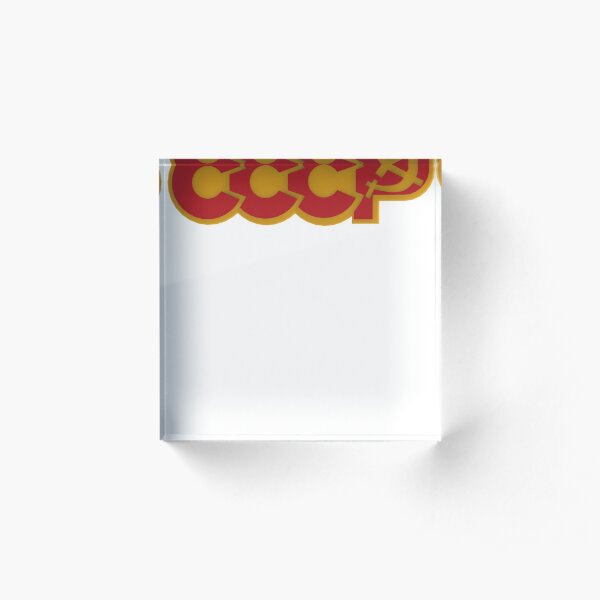 CCCP LOGO Acrylic Block