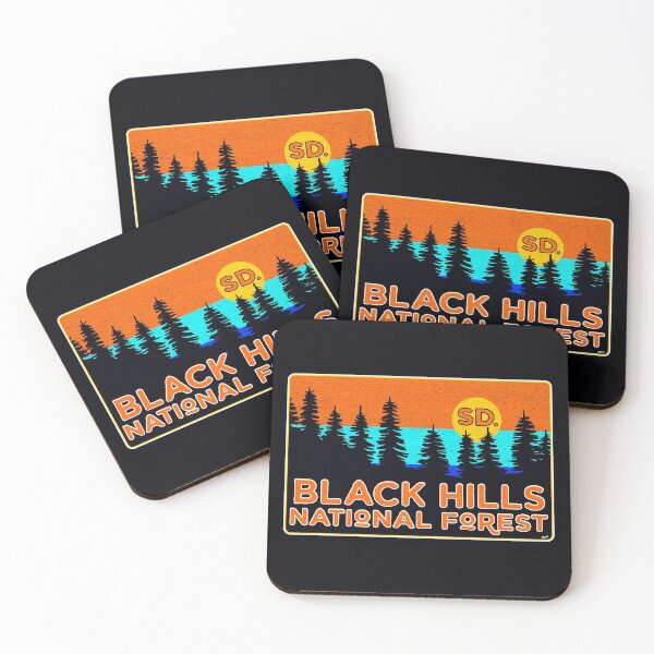 Item preview, Black Hills National Forest South Dakota Laptop Luggage Bumper designed and sold by DESTINATIONS DECAL.