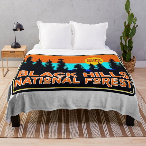 Item preview, Black Hills National Forest South Dakota Laptop Luggage Bumper designed and sold by DESTINATIONS DECAL.