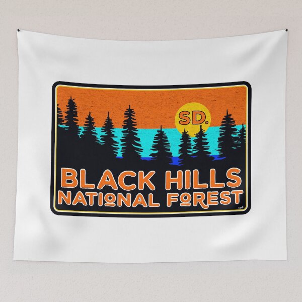 Item preview, Black Hills National Forest South Dakota Laptop Luggage Bumper designed and sold by DESTINATIONS DECAL.