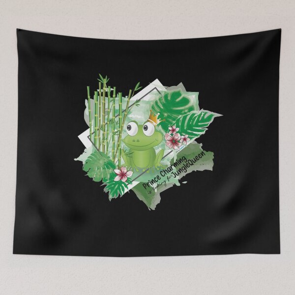 Item preview, Prince frog is looking for Jungle Queen designed and sold by Elviso1801.