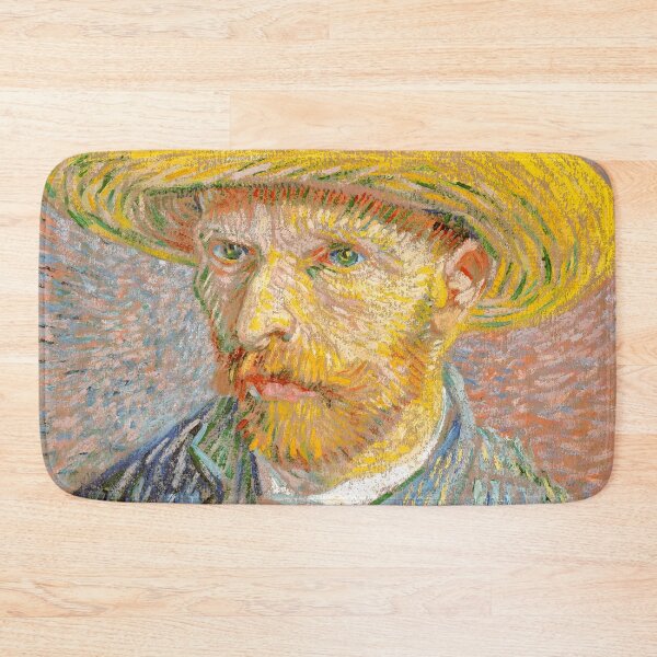 Item preview, Self-Portrait with a Straw Hat - Vincent Van Gogh designed and sold by maryedenoa.
