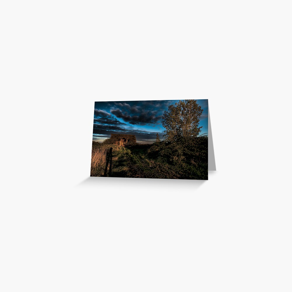Abandoned Barn Greeting Card