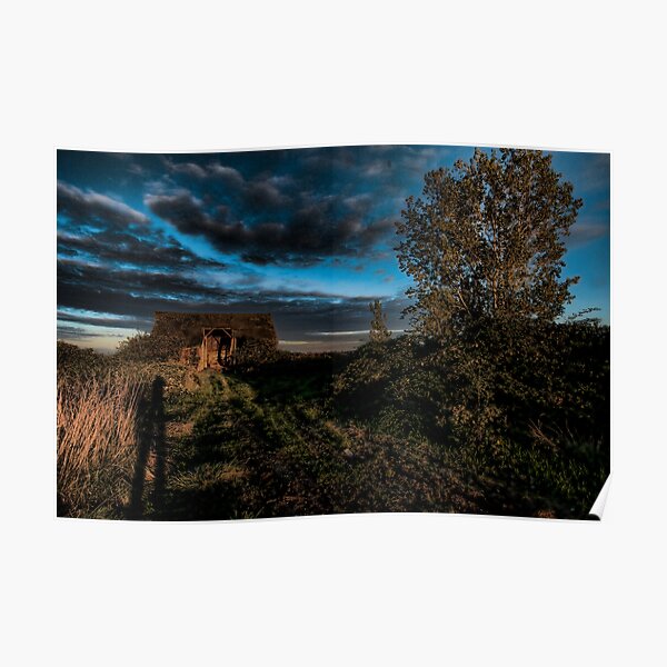 Abandoned Barn Poster