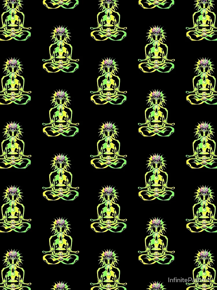 Thumbnail 3 of 3, Scarf, 11 designed and sold by InfinitePathArt.